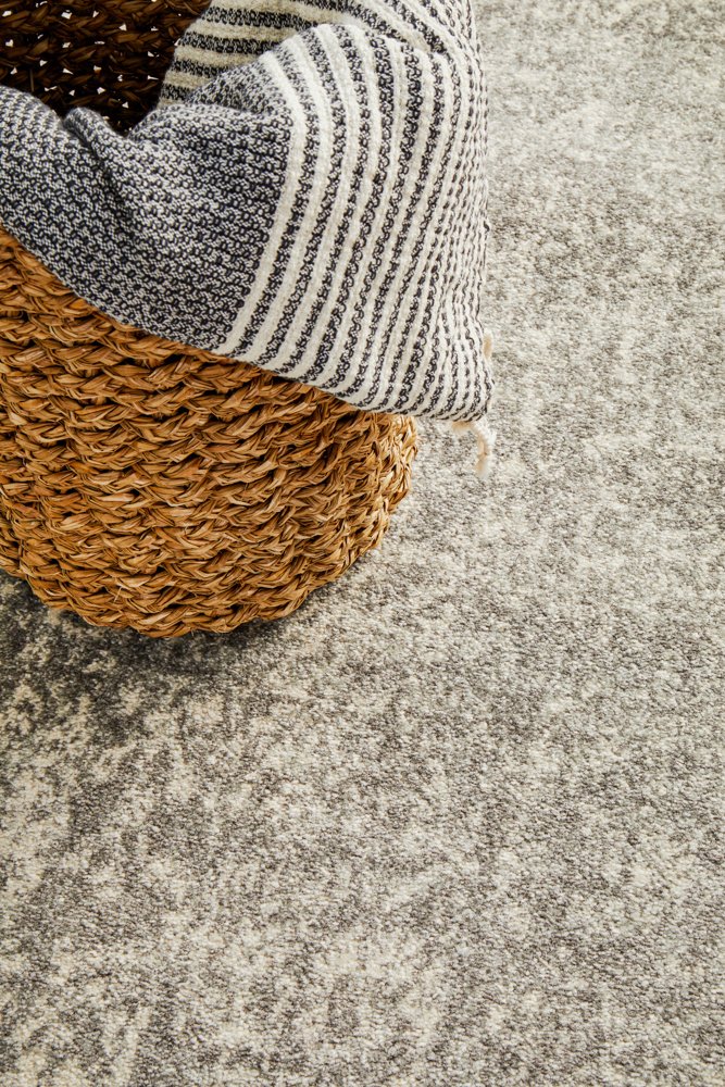 Evoke 256 Hamptons Style Indoor Rug Grey Runner - Image 8