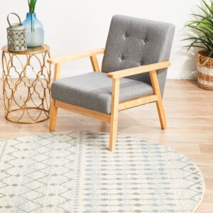 wp-image-tigress-53010.jpg Evoke 260 Hamptons Style Indoor Rug White Round