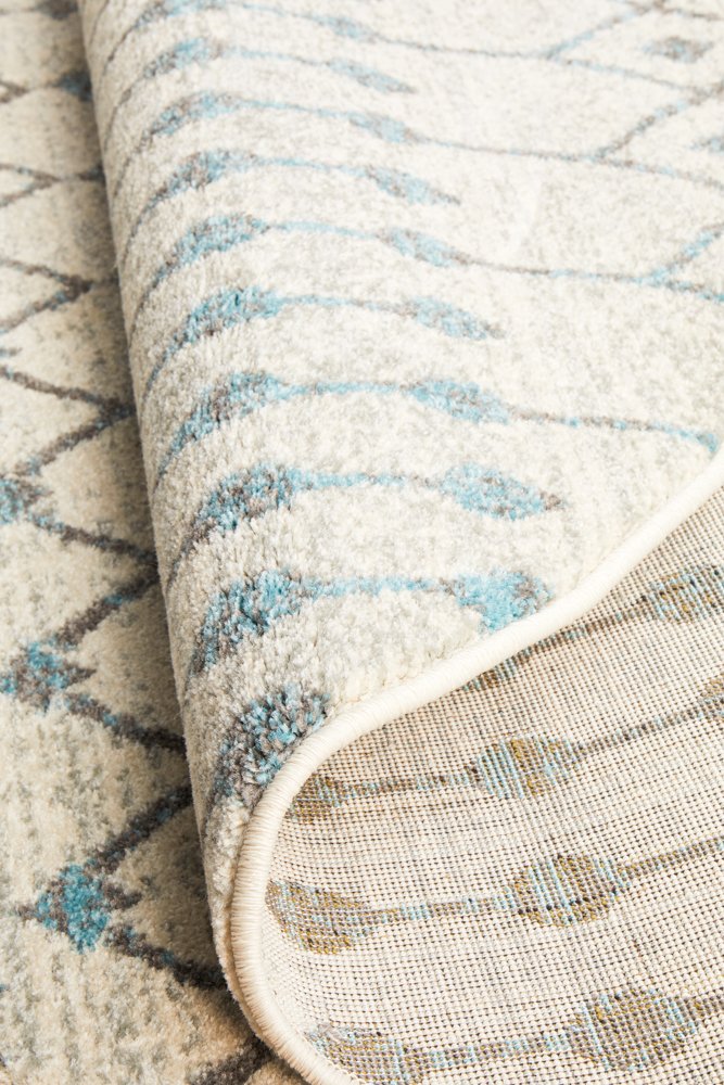 Evoke 260 Hamptons Style Indoor Rug White Round - Image 9