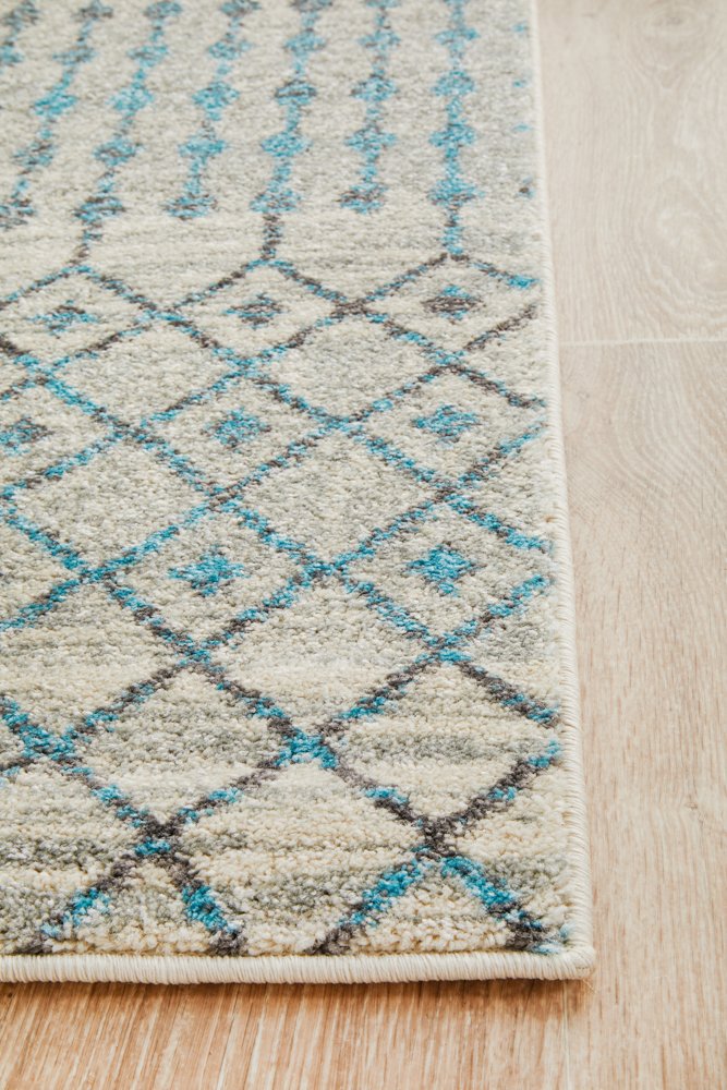 Evoke 260 Hamptons Style Indoor Rug White Runner - Image 6
