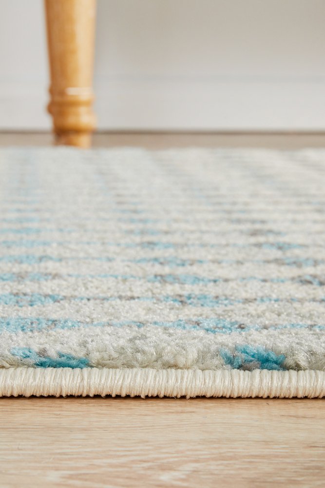 Evoke 260 Hamptons Style Indoor Rug White Runner - Image 7