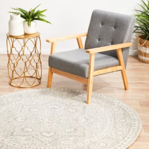 wp-image-tigress-53037.jpg Evoke 261 Hamptons Style Indoor Rug Silver Round