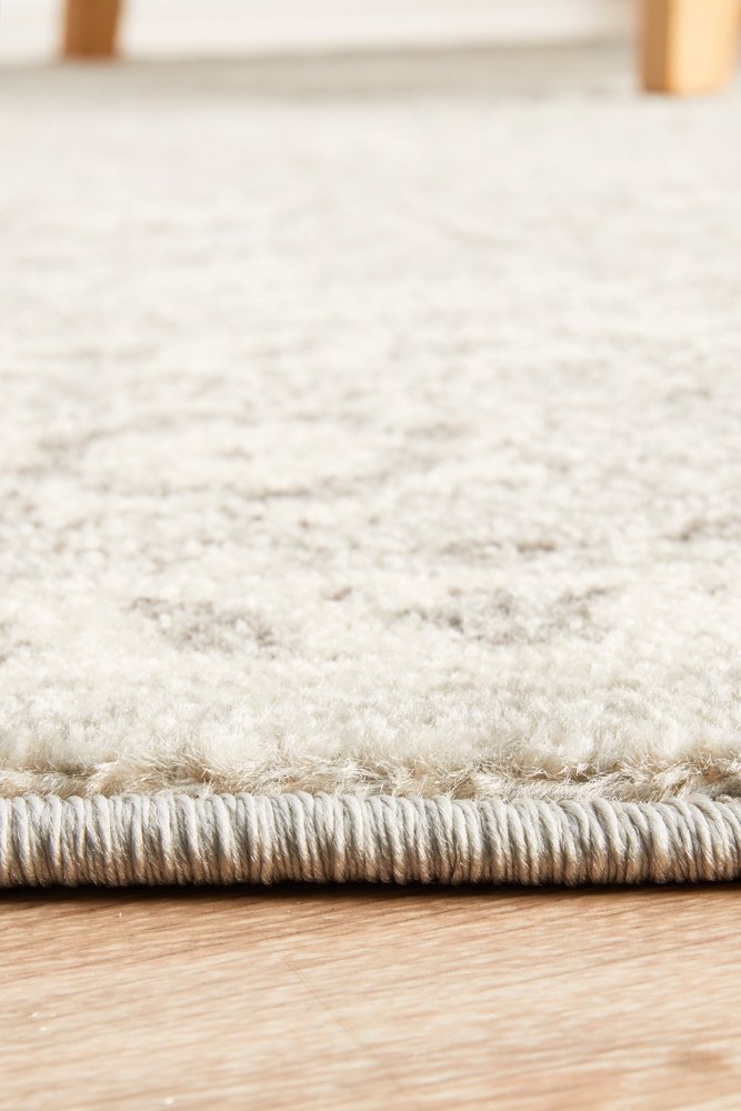 Evoke 261 Hamptons Style Indoor Rug Silver Round - Image 7