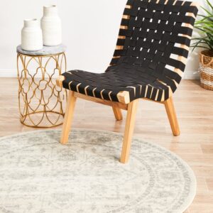 wp-image-tigress-53064.jpg Evoke 261 Hamptons Style Indoor Rug White Round