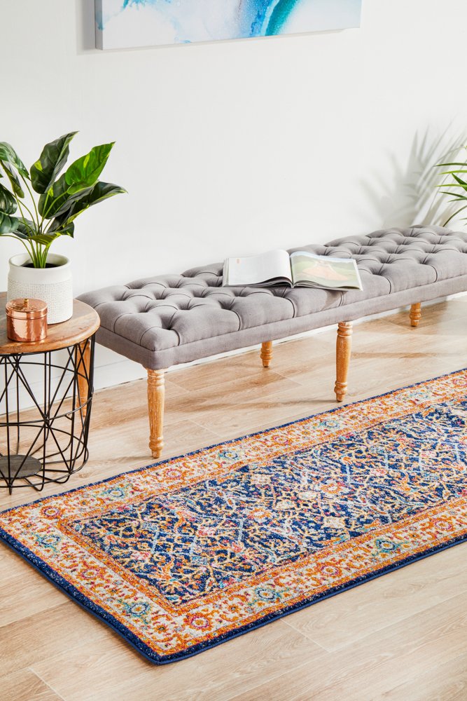 Evoke 262 Hamptons Style Indoor Rug Multi Runner - Image 2