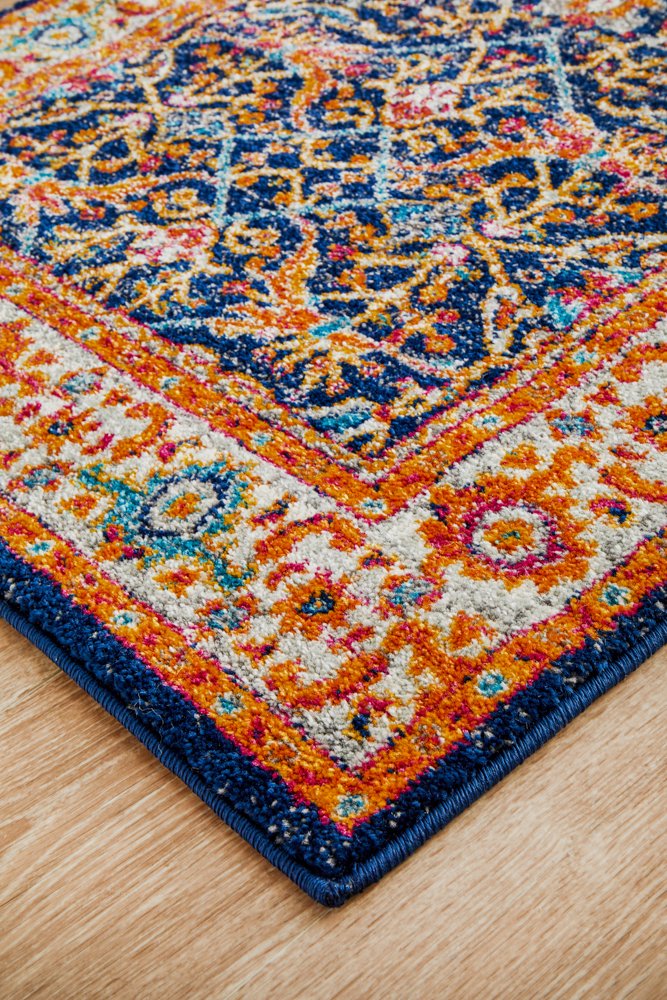 Evoke 262 Hamptons Style Indoor Rug Multi Runner - Image 5