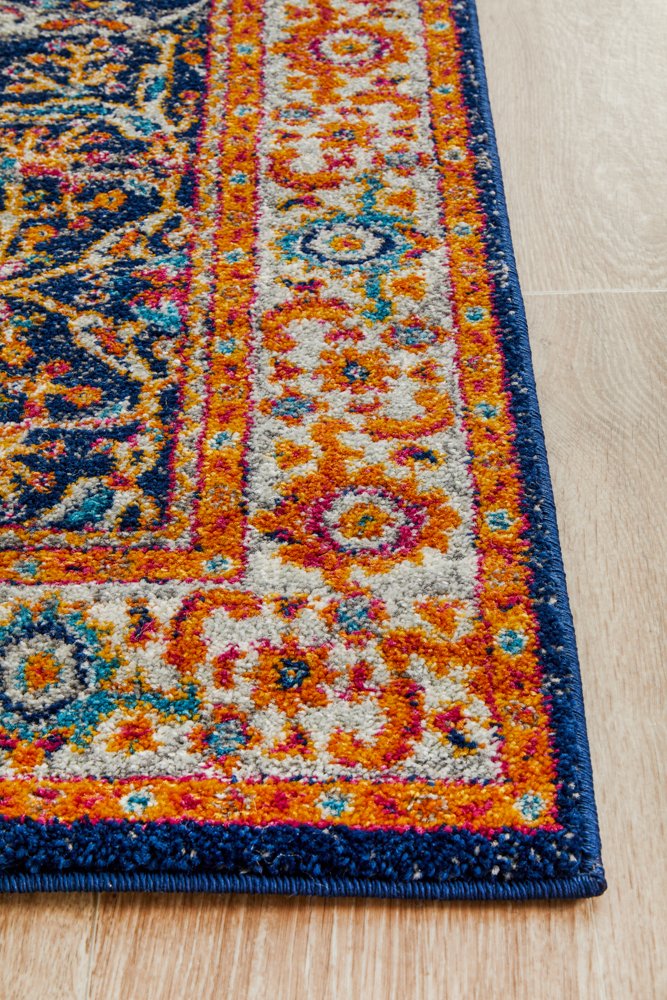 Evoke 262 Hamptons Style Indoor Rug Multi Runner - Image 6