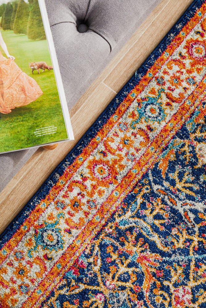 Evoke 262 Hamptons Style Indoor Rug Multi Runner - Image 8