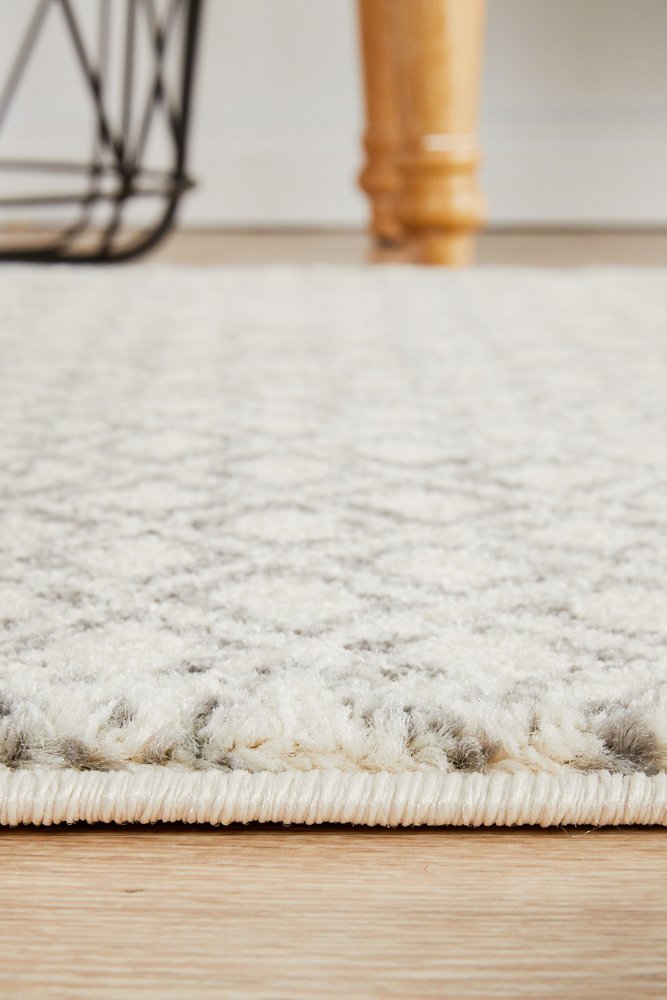 Evoke 265 Hamptons Style Indoor Rug Grey Runner - Image 7