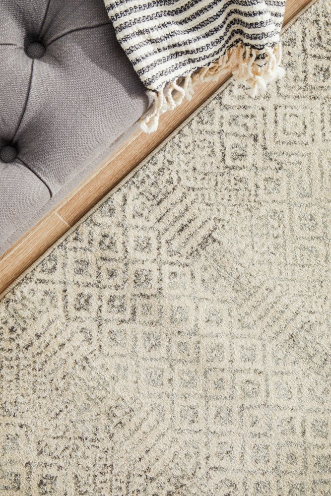 Evoke 265 Hamptons Style Indoor Rug Grey Runner - Image 8