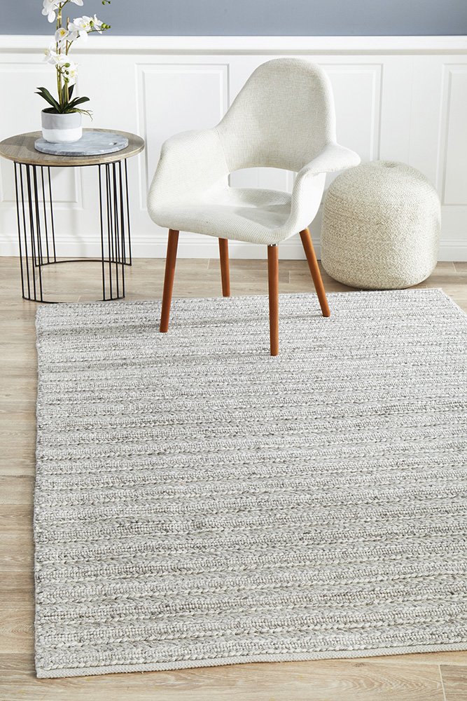 Harvest 801 Hamptons Style Indoor Rug Silver