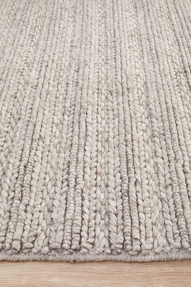 Harvest 801 Hamptons Style Indoor Rug Silver - Image 5