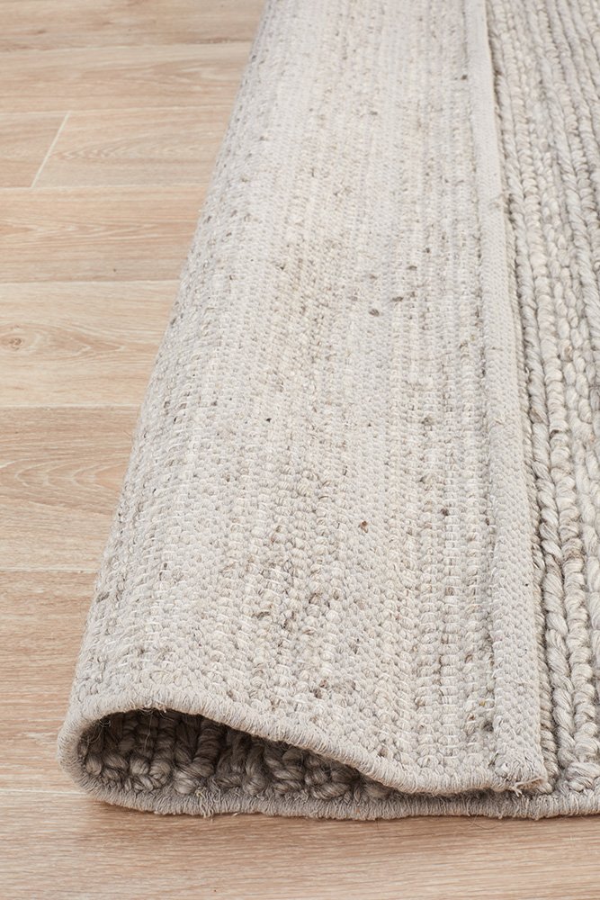 Harvest 801 Hamptons Style Indoor Rug Silver - Image 7