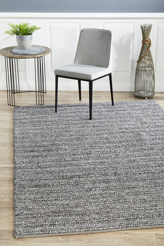 Harvest 801 Hamptons Style Indoor Rug Steel