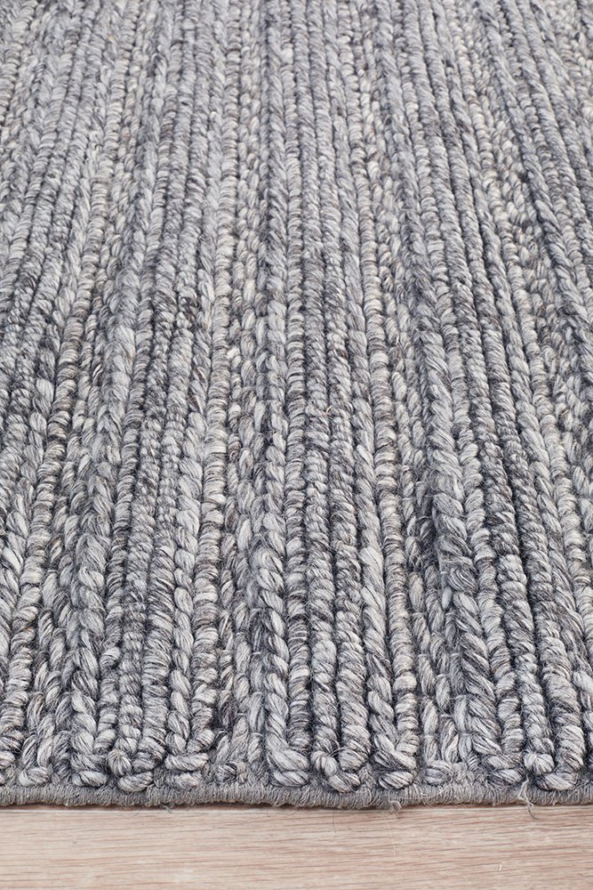 Harvest 801 Hamptons Style Indoor Rug Steel - Image 5