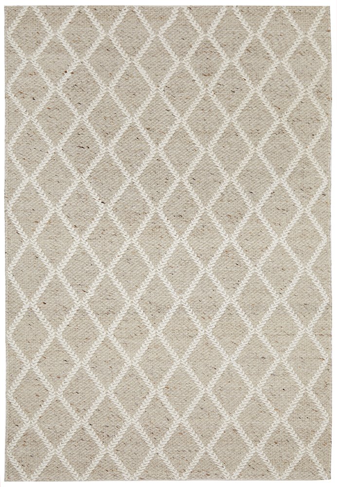Huxley Hamptons Style Indoor Rug Natural - Image 3