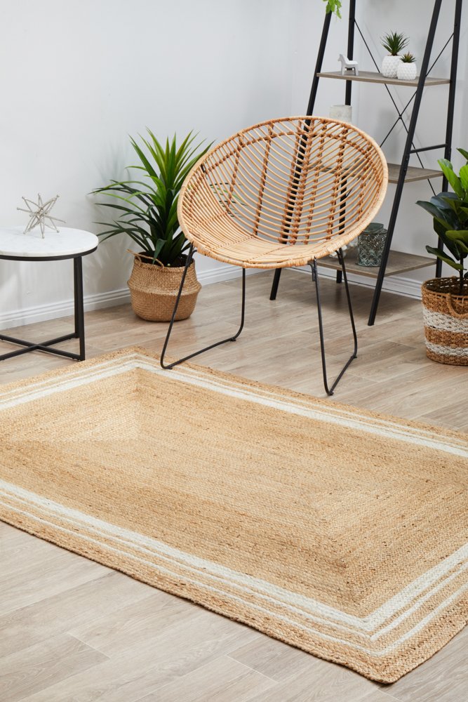 Noosa 111 Hamptons Style Indoor Rug Natural - Image 2
