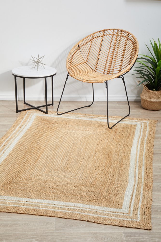 Noosa 111 Hamptons Style Indoor Rug Natural - Image 3