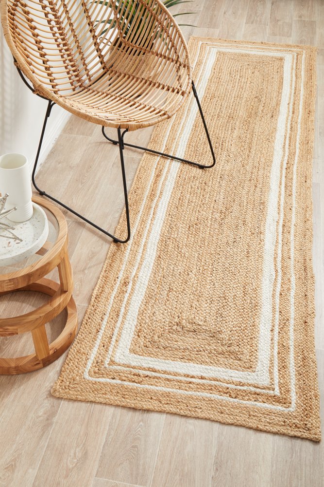 Noosa 111 Hamptons Style Indoor Rug Natural Runner