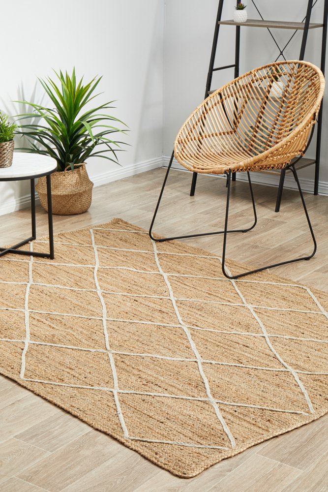 Noosa 222 Hamptons Style Indoor Rug Natural - Image 2