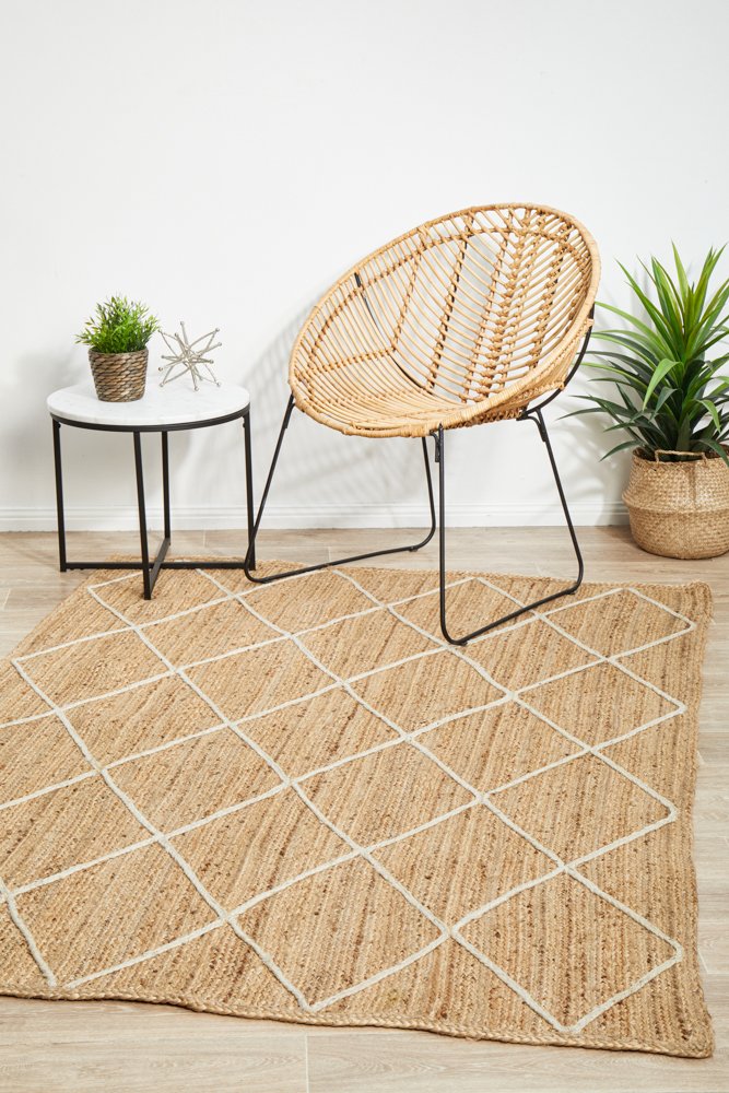 Noosa 222 Hamptons Style Indoor Rug Natural - Image 3