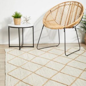 wp-image-tigress-53408.jpg Noosa 222 Hamptons Style Indoor Rug White