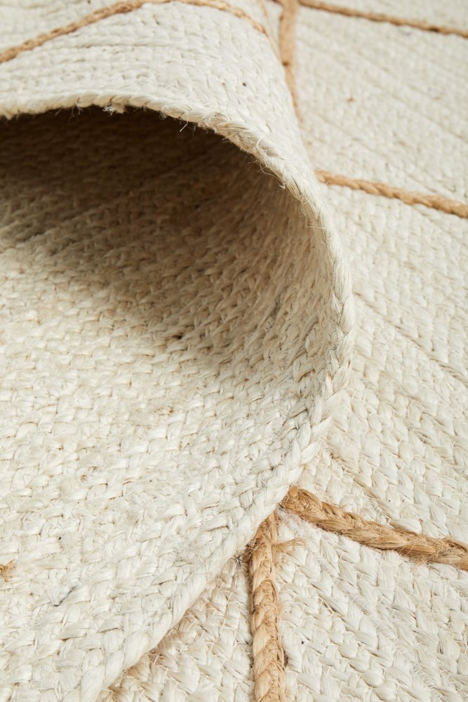Noosa 222 Hamptons Style Indoor Rug White - Image 9