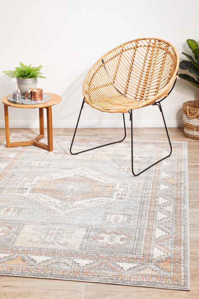Mayfair Caitlen Hamptons Style Indoor Rug Grey - Image 3
