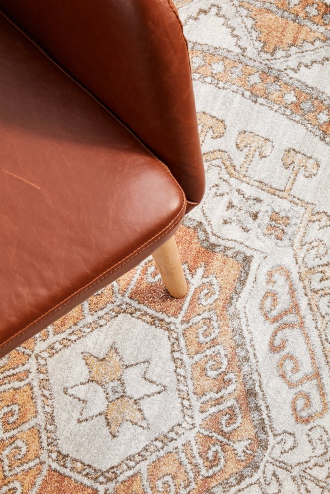 Mayfair Caitlen Hamptons Style Indoor Rug Natural Round - Image 8