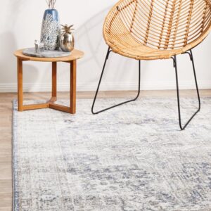 Mayfair Hugo Hamptons Style Indoor Rug Ocean