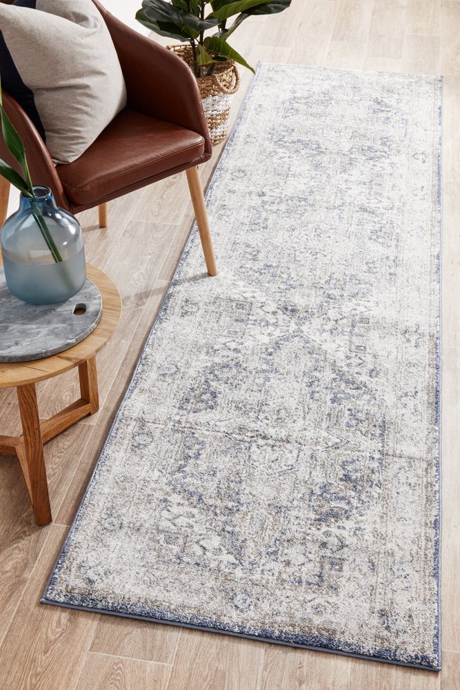 Mayfair Hugo Hamptons Style Indoor Rug Ocean Runner