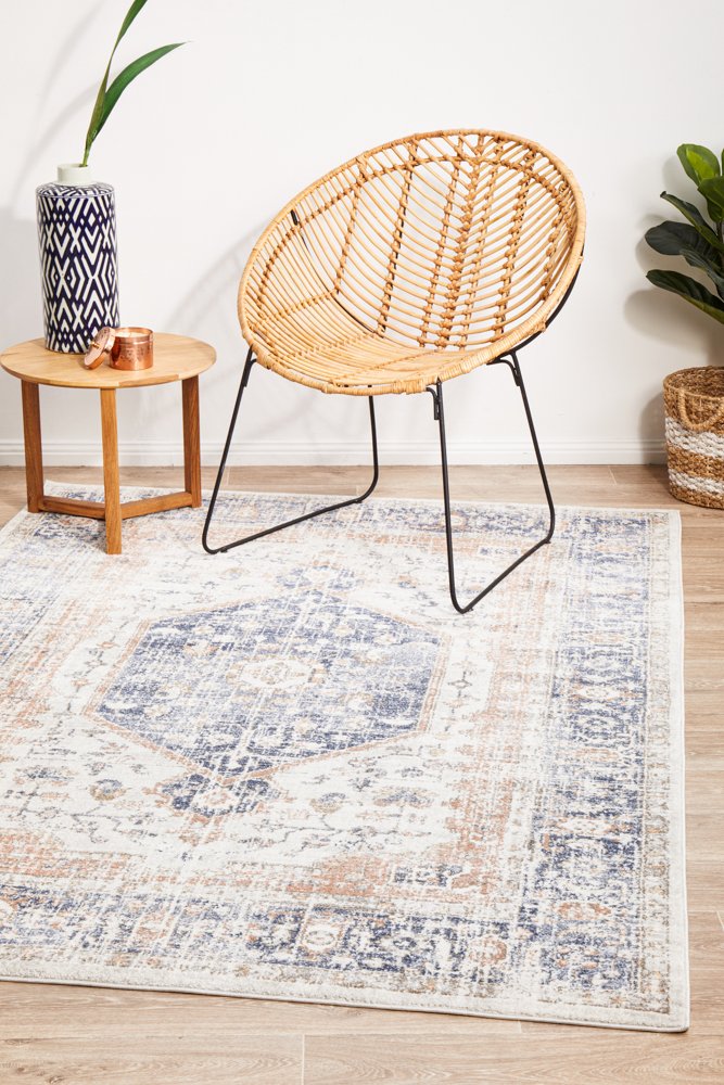 Mayfair Lorissa Hamptons Style Indoor Rug Blue - Image 3