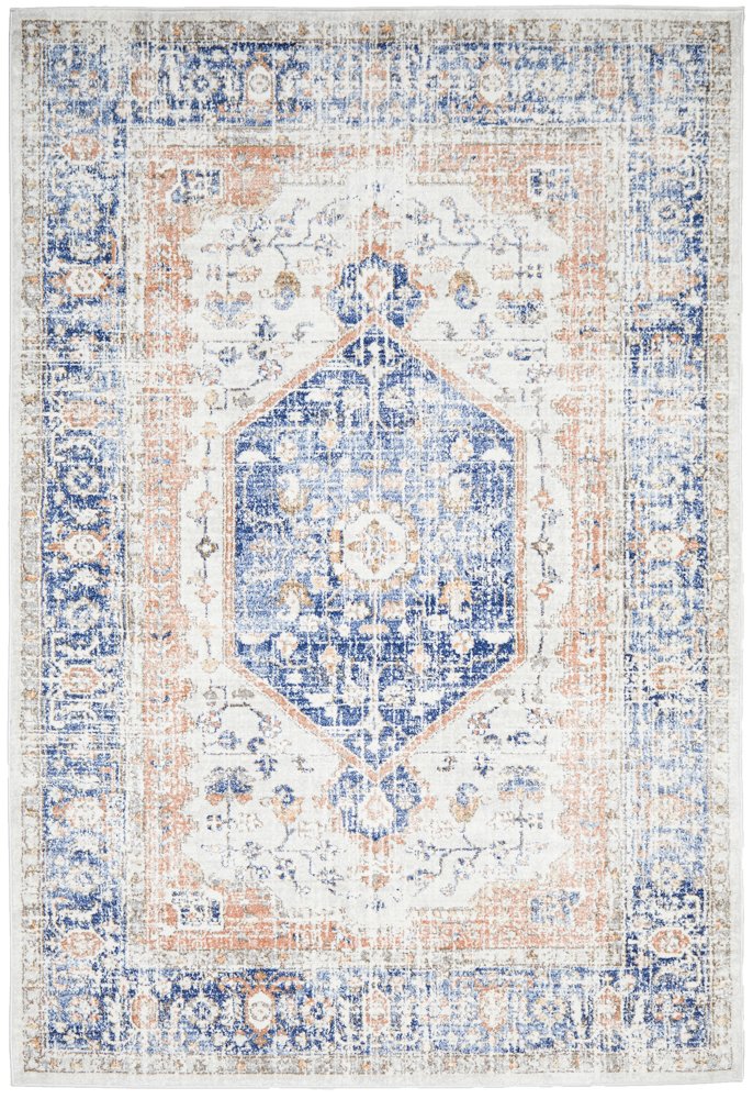 Mayfair Lorissa Hamptons Style Indoor Rug Blue - Image 4