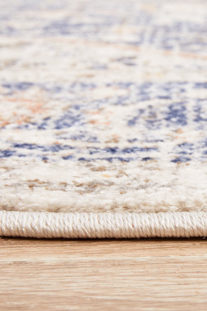 Mayfair Lorissa Hamptons Style Indoor Rug Blue Round - Image 7