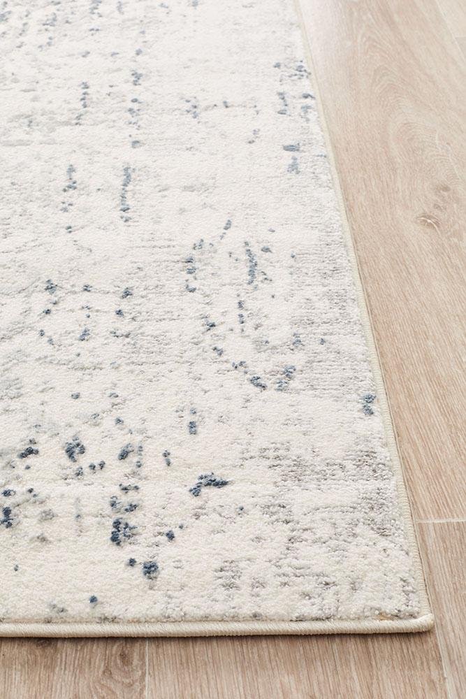 Kendra 1732 Hamptons Style Indoor Rug White Runner - Image 4