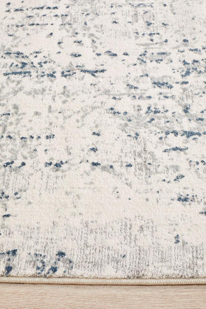 Kendra 1732 Hamptons Style Indoor Rug White Runner - Image 5