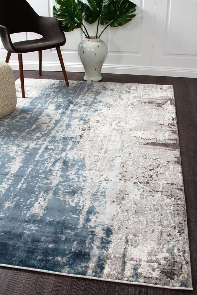 Kendra 1733 Hamptons Style Indoor Rug Blue