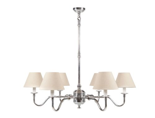 Prescot Chandelier Antique Silver (RRP $2849)