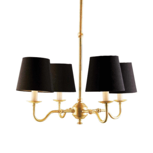 Milton Chandelier Antique Brass (RRP $1727)