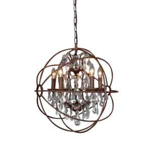 Sundance Chandelier Medium Rust (RRP $1298)