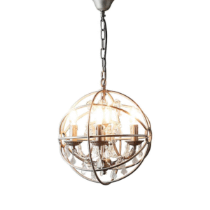 Sundance Chandelier Small Grey (RRP $1023)