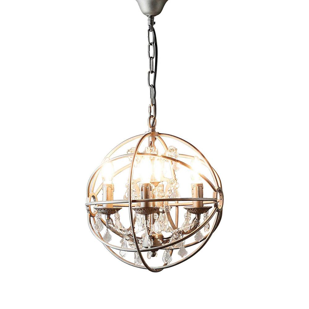 Sundance Chandelier Small Grey (RRP $1023)