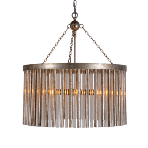 Midtown Chandelier Antique Silver (RRP $1518)