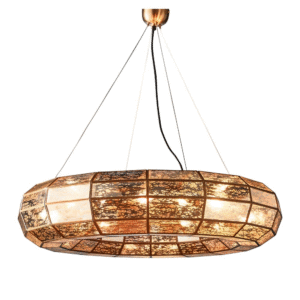 Victoria Ceiling Pendant Large Antique Brass (RRP $2530)