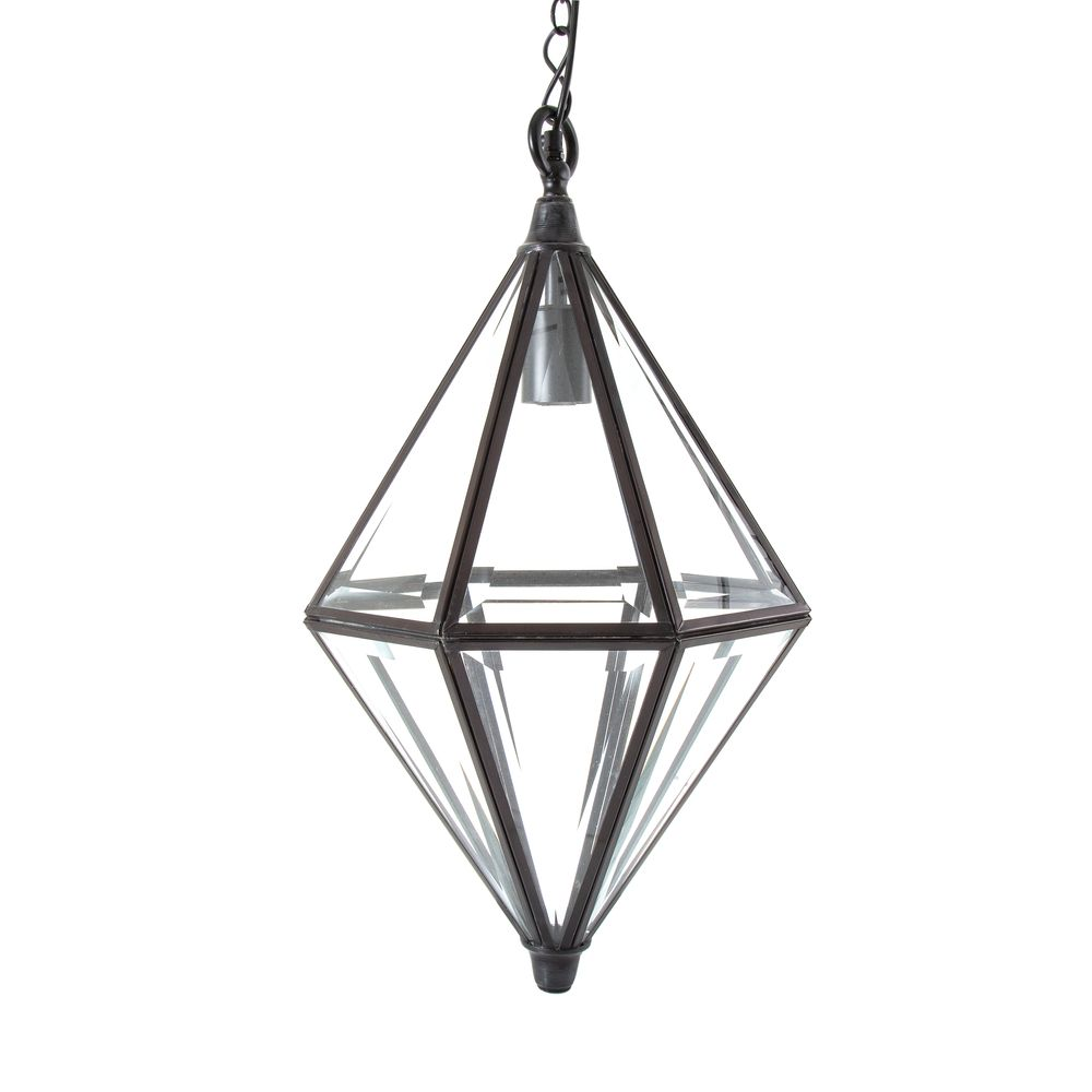 Clifftop Ceiling Pendant Black (RRP $847)