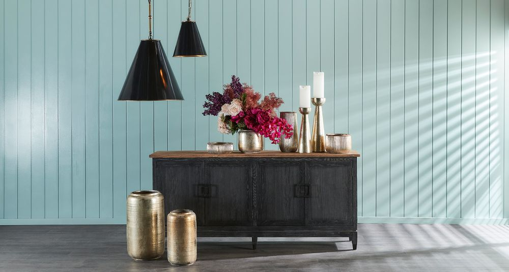 Monte Carlo Ceiling Pendant Large Black and Brass (RRP $2189) - Image 2