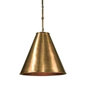 Monte Carlo Ceiling Pendant Large Brass (RRP $2189)