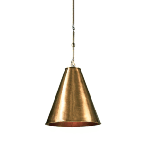 Monte Carlo Ceiling Pendant Small Brass (RRP $1078)