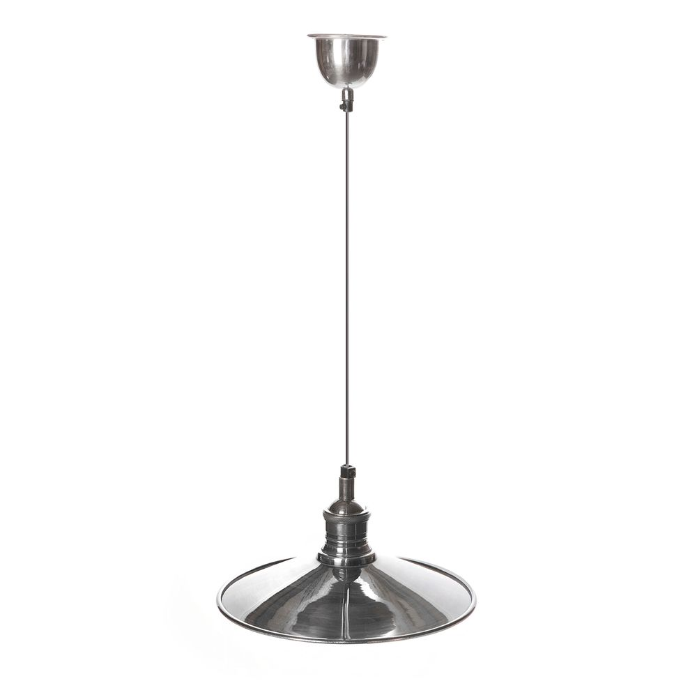 New York Ceiling Pendant Large Silver (RRP $418)