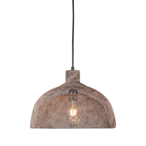 Valentino Ceiling Pendant Medium Rustic (RRP $429)